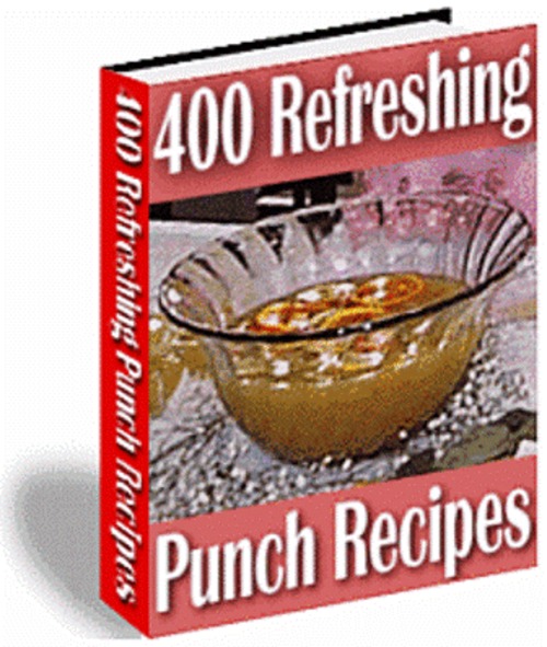 Product picture 400 Refreshing Punch Recipes